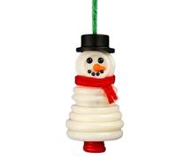 Générique Kit De Décoration De Noël À Faire Soi Même avec des Boutons, Pendentif Artisanal en Forme De Père Noël avec des Boutons, du Fil Et du Feutre, Décorations Amusantes À Faire Soi Même