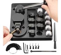 Générique Kit de Fabrication de Bagues Cuillère | Machine De Cintrage Lourde Pour Cercles,Matériel Artisanat Pour Débutants Bijouterie - Usage Domestique Atelier