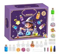 Générique Kit de Fabrication de Potion pour | Kits de Mélange de Potion Magique de Fée pour,Décorations de Fête Interactives pour Halloween Intérieur Maison Tout-Petit Noël Garçons