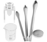 Générique Kit de Fabrication de Rouge à Lèvres DIY 8 Pièces avec Moule en Silicone et Accessoires en Plastique Outil Portable pour Réparer et Créer des Rouges à Lèvres Compatible Maison