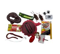 Générique Kit de Farce - Trucs de Farce | farces pour - Ensemble de Gadgets astuces | Kit de Trucs drôles de gags - Boîte de blagues hilarantes avec Coussin de Pet - Boîte de farces pour