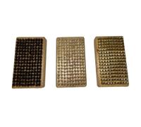 Générique Kit de fartage de Snowboard, Brosse en CRIN de Cheval en Nylon et Laiton, Outil de Cirage de Snowboard à Structure de Base de renouvellement