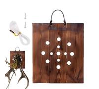 Générique Kit De Fixation pour Fougère Corne D'élan - Murale Accrochable - Jardinière Rustique pour Fougères Aériennes : Escalier, Patio, Entrée, Salon, Jardin, Balcon