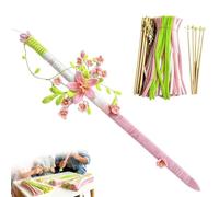 Générique Kit de fleurs pour -pipe - Ensemble d'artisanat à tige de chenille, kit de fabrication de fleurs, fournitures d'art créatif | Ensemble pour fabriquer des fleur colorées, pipe, décora