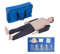 Générique Kit de formation avec mannequins de RCR, mannequins professionnels de RCR pour adultes à peau medium, ensemble de formation RCR pour salle de classe ou centres de recherche