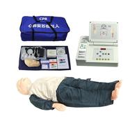 Générique Kit de formation pour mannequin de réanimation CPR, mannequin complet de secours et de formation aux premiers secours, simulateur mannequin de soins aux patients, mannequin pratique