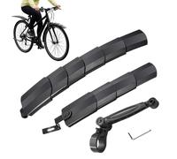 Générique Kit De Garde-Boue De Cyclisme - Couverture Complète en Nylon, Garde-Boue Réglables, Bouclier Et Arrière Portable | Protection De Garde-À Installation Rapide, Ensemble De Tourisme Urbain