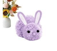 Générique Kit De Loisirs Créatifs De Pâques - Peluche 8x6x10 Cm | Fabriquer Un Lapin De Pâques | Ensemble d'art DIY pour Et Famille