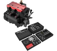 Générique Kit de modèle réduit de Moteur pour Adultes, St-NF Mini, Moteur à Combustion Interne à Deux cylindres en Ligne, Quatre Temps, refroidi par air