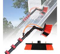 Générique « Kit de Nettoyage de Panneaux solaires avec Perche Extensible de 3,6 m à 10,8 m et Brosse - Équipement de Nettoyage de vitres, télescopique, idéal pour l'entretien des Panneaux solaires et