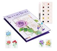 Générique Kit de Peinture à l'Eau | Feutres Pliables Fournitures de Peinture et Dessin | Set de Aquarelle pour Adultes - Pour Débutants Adultes Loisirs Créatifs Maison École