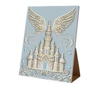 Générique Kit De Peinture De Perles - Artisanat D'image Fait À La Main En ABS | 11,8x15,7 Pouces Cadeau Significatif Perle Artisanat D'art Pour Adultes Débutants Maison Mur Bureau Salon Chambre