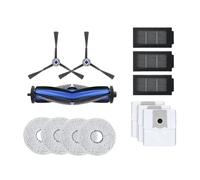 Générique Kit de pièces détachées for aspirateur Robot ECOVACS T50 Pro/Max: Brosse Principale/latérale, Filtre, Chiffon et Sac à poussière