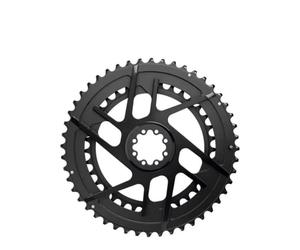 Générique Kit de Plateaux, Compatible avec SRAM, CR-RIV-KIT-E1 | Rival 2x, montage direct, vélo de route à disque, 48/35T, alliage, dérailleur avant