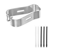 Générique Kit de Pointes de Stylet Tactiles en Plastique Noir avec Pince pour Remplacement Compatible Tab S3 T820 T825 S4 T830 T835, Outil d'entretien Pratique
