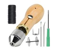 Générique Kit De Pour Rembourrage - Fournitures Aiguilles Réparation Rembourrage | Kit d'Outils de pour Cuir - Pour Réparer Chaussures Sac À Dos Tapis Toile Et Objets