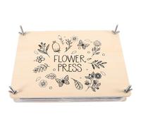 Générique Kit de Pressage de Fleurs Grosse Taille C Presse à Feuilles en Bois pour Plantes et Fleurs Séchées Outil DIY pour Échantillons Végétaux Loisirs Créatifs et Décoration Naturelle