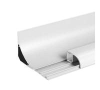 Générique Kit de profilés LED Haute résistance, éclairage de moulures de 18 m pour sous-sols et hôtels, diffuseur métallique sans Fente, Solution de décoration Murale élégante