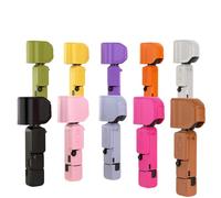 Générique Kit de Protection pour DJI Osmo Pocket 4 Pro Coque en Silicone Anti-Rayures à Couverture intégrale, poignée pour cardan et écran, et Housse Souple en Silicone, Jaune