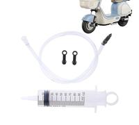 Générique Kit De Purge De Frein - Outil De Purge De Frein De 100 ML avec Tube De 50 Cm, Extraction Facile des Bulles d'air pour L'entretien des Freins De Moto, De Vélo Et D'automobile
