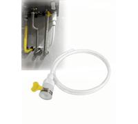 Générique Kit de raccord de Tuyau de vidange de condensat, for Chauffe-Eau à gaz et vidange de Robinet(D 0.95CM,Length 8m)