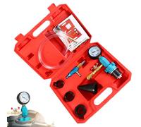 Générique Kit de Recharge de Liquide de Refroidissement, Outil de Remplissage sous Vide du système de Refroidissement,Outil de Remplacement du Liquide de | Outil de réparation Automobile 7 pièce