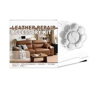 Générique Kit De Réparation Cuir pour Meubles - Fournitures Entretien Veste,Kit Réparation Siège Auto Cuir | pour Propriétaires Locataires Bricoleurs Appartement Salon Chambre