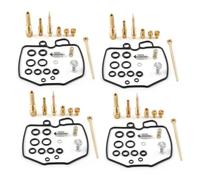Générique Kit De Réparation De Carburateur De Moto Joint Reconstruction Carburateur 4 Jeux pour CB650 CB650C CB650SC CB 650 C 1981 1982 Kits de Reconstruction