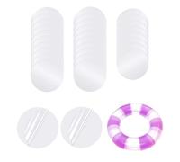 Générique Kit de réparation de Matelas pneumatique, kit de réparation de Piscine Gonflable,Patch imperméable en TPU pour Piscine sous-Marine, Autocollant | Ruban de Transparent à Haute viscosité,