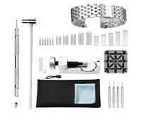 Générique Kit De Réparation De Montres Complet Précis Polyvalent avec Sac | Kit De Retrait De Maillons De Montre Pour Passionnés Amateurs Techniciens Voyages Courts Séjours Entretien En Atelier