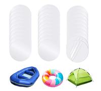 Générique Kit de réparation de Patch Gonflable, kit de réparation de Matelas pneumatique - Kit de de Patch de Piscine en TPU imperméable sous l'eau,Ruban de Transparent à Haute viscosité