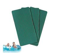 Générique Kit de réparation de Patchs de Piscine,Adhésif Découpable Sauve-Maille - Kit Patchs Réparation pour Couverture Sécurité Piscine - pour Natation, Spa, Étang Et Bassin Collecteur Eau