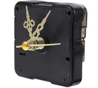 Générique Kit de Réparation Mécanisme d'Horlogerie Aiguilles Dorées, Mouvement de Remplacement pour Horloge Industrielle et Petites Horloges de Table