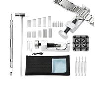 Générique Kit de Réparation pour Montre Complet Précis Polyvalent avec Sac | Kit De Retrait De Maillons De Montre Pour Débutants Passionnés Propriétaires Experts Amateurs Voyages Courts