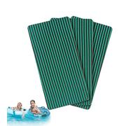 Générique Kit de Réparation pour Piscine,3X Kit de Réparation avec Patchs pour Couverture de Sécurité de Piscine | Toile Résistante Anti-Adhésive pour Spa et Bassin