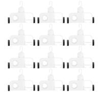 Générique Kit de Réparation Transporteur de Réparation pour Stores Verticaux en Plastique 12pcs Capacité de Charge Élevée, Design Stylé pour Usage Commercial et Scolaire