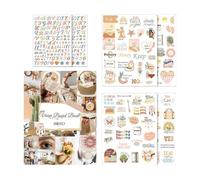 Générique Kit De Scrapbooking Et Livre De Scrapbooking Avec Plus De 1100 Éléments, Magazines Pour Tableaux De Visualisation, Matériel De Pour Femmes, Épouses, Famille, Amis Et Jeunes