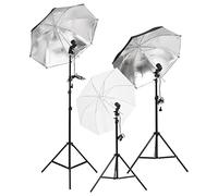 Générique Kit de Studio Photo avec éclairage Toile de Fond et réflecteur,Appareils Photo, Photographie, Éclairage & Studio, Lampes Studio & flashs, Noir (Poids 11.76KG)-4720