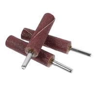 Générique Kit de Tambours de Ponçage Cylindriques 3pcs Manche 6mm, Bâtonnets en Papier Abrasif pour Ponceuse, Ponçage Précis et Polissage pour Projets DIY