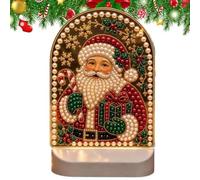 Générique Kit de Veilleuse en Strass Artistique Veilleuses de Noël DIY | Kit Perles Nacrées Loisirs Créatifs Pour Débutants Confirmés Adolescents Adultes Artistes Passionnés Maison Appartement Aîné