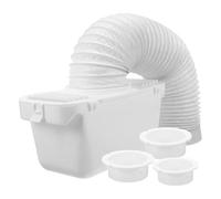 Générique Kit De Ventilation Intérieure Pour Sèche-linge Connecteur Pratique Avec Collecteur De Poussière Et Tuyau De Condenseur Compatible Avec Divers Modèles De Séchoirs