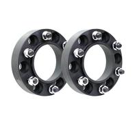 Générique Kit d'élargissement d'entretoises de Roues 6x139.7, moyeu pour Voiture centrique 67.1, Adaptateur en Aluminium 30-38mm pour Mitsubishi pour Pajero pour Sport(Noir,2PC 30mm)