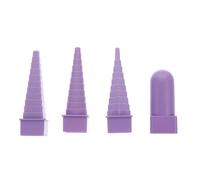 Générique Kit D'enroulement de Fil pour Création de Bijoux et Travaux Manuels 4pcs Mandrins Spiralés en Plastique Fil Rapide et Précis Couleur Aléatoire
