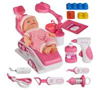 Générique Kit Dentiste,Jouet Éducatif Réaliste et Ludique d'Imitation,Jeu de Docteur pour | pour École Maternelle Jardin d'École Primaire Salle de Classe Maison Fête Activités Loisirs du