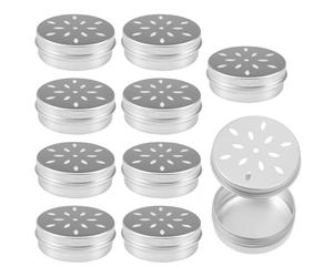 Générique Kit D'Entraînement Olfactif | Boîtes Rondes avec Couvercles Creux,10 Boîtes D'Entraînement du Nez pour Chiots,pour Chiens Chiots Toutes Tailles Intérieur Extérieur