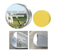 Générique Kit d'entretien des Clubs De Golf - 100g Pâte De Réparation Multifonctionnelle avec Éponge - Dérouilleur De Clubs De Golf - pour Golfeur Pratique Extérieur Entraînement Jeu Compétition