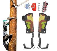 Générique Kit D'équipement Pour L'escalade Des Arbres | Outils D'Arrêt De Chute,Accessoires Pour La Grimpe D'Arbres | Pour Gréement Toiture Construction Rocher Montagne Sauvetage Plein Air