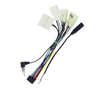 Générique Kit d'Installation pour Autoradio - Kit Radio 23 cm pour Tableau de Bord Voiture - Accessoires de Cadre, Adaptateur et Support Audio pour Système Sonore Véhicule Camion