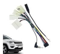 Générique Kit d'Installation Stéréo | Kit d'Installation Autoradio 23 cm,Support Universel Adaptateur pour Tableau de Bord Audio Véhicule