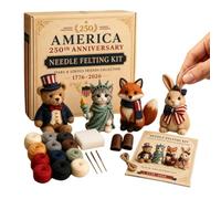 Générique Kit DIY d'animaux en Feutre Création de Créatures en Tissu